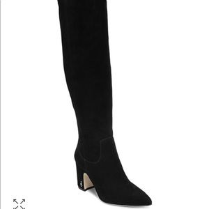Sam Edelman over the knee black boots size 6